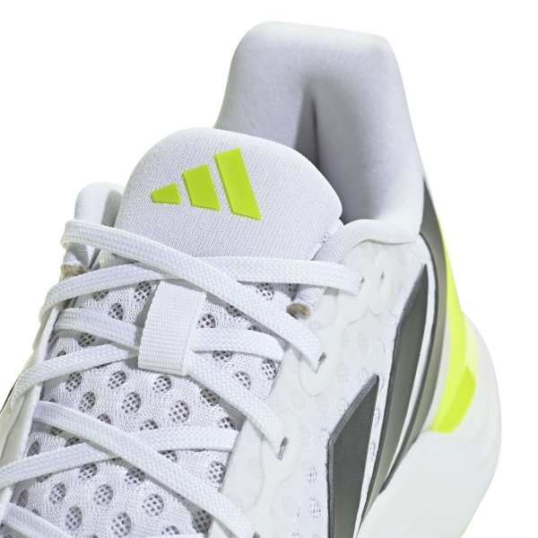 adidas Court Pickleball 2 - FTWR White/Tech Grey Metallic/Lucid Lemon