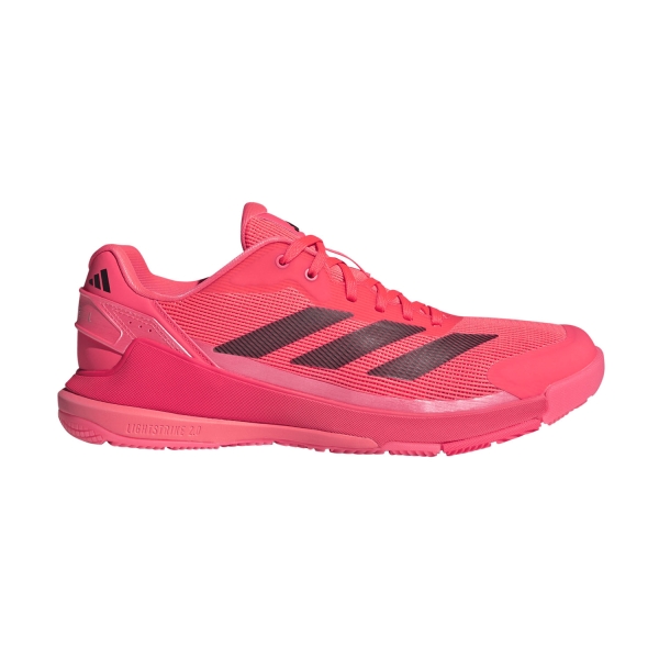 Scarpe Padel adidas Crazyquick LS Padel Solar Turbo/Core Black/Lucid Red KI3587