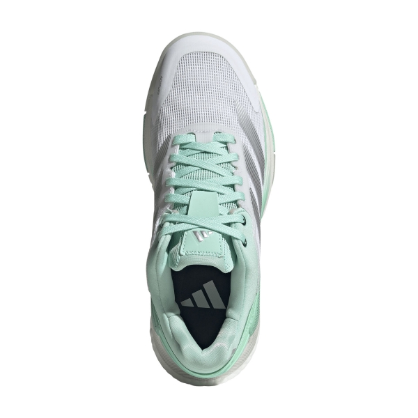 adidas Crazyquick Boost Padel - Clear Mint/Silver Metallic/Pulse Mint