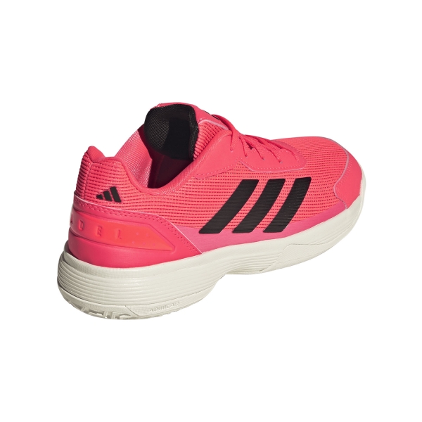 adidas Crazyquick Padel Bambini - Solar Turbo/Core Black/Off White