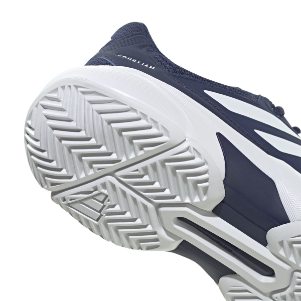 adidas CourtJam Control 3 - Dark Blue/FTWR White