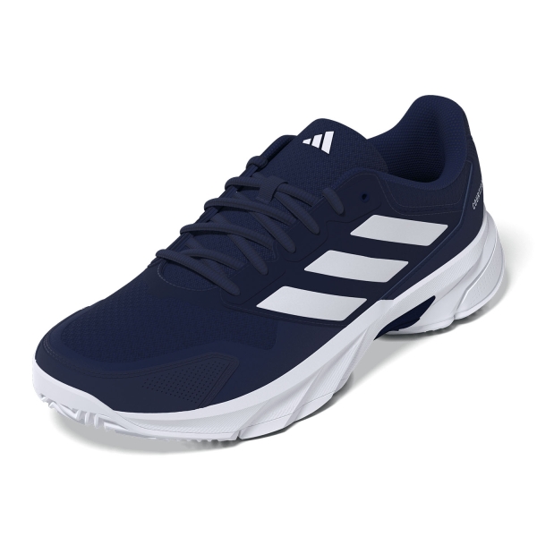 adidas CourtJam Control 3 - Dark Blue/FTWR White