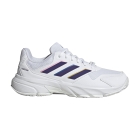 adidas Courtjam Control 3 - FTWR White/Collegiate Purple
