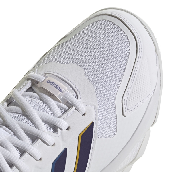 adidas Courtjam Control 3 - FTWR White/Collegiate Purple
