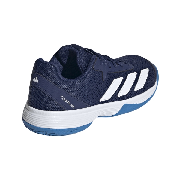 adidas Courtflash Junior - Dark Blue/FTWR White/Bright Blue