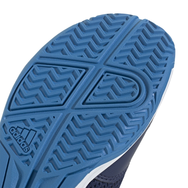 adidas Courtflash Junior - Dark Blue/FTWR White/Bright Blue