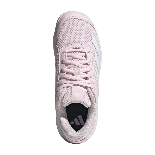 adidas Courtflash Niños - Distilled Pink/FTWR White