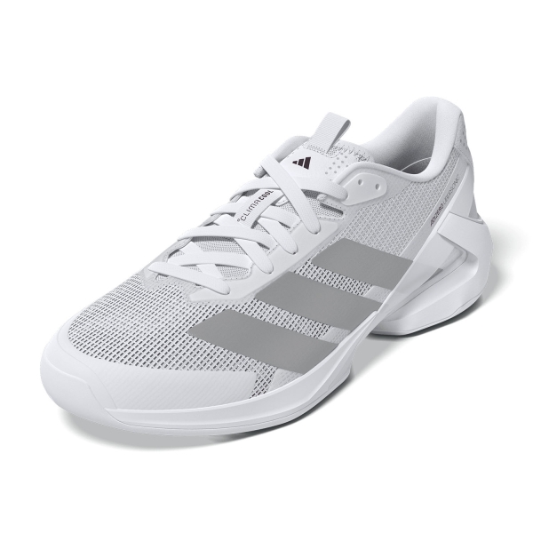 adidas ADIZERO Ubersonic 5 - FTWR White/Tech Grey Metallic/Maroon