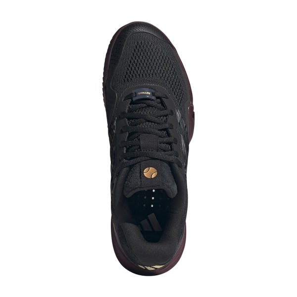 adidas Barricade 14 - Core Black/Maroon