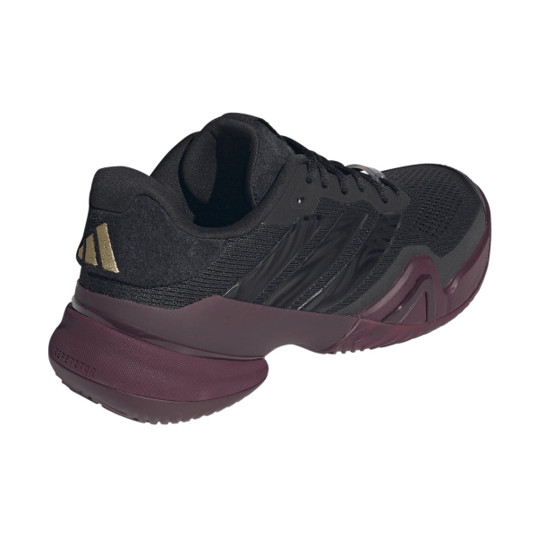 adidas Barricade 14 - Core Black/Maroon