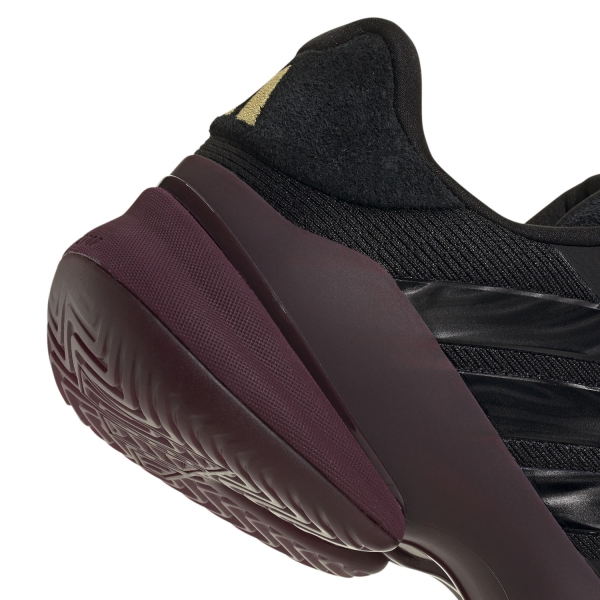 adidas Barricade 14 - Core Black/Maroon