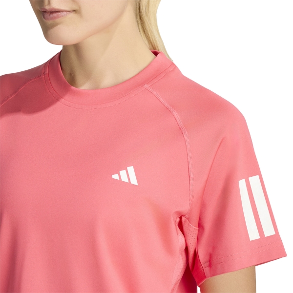 adidas Club 3 Stripes Maglietta - Pure Turbo