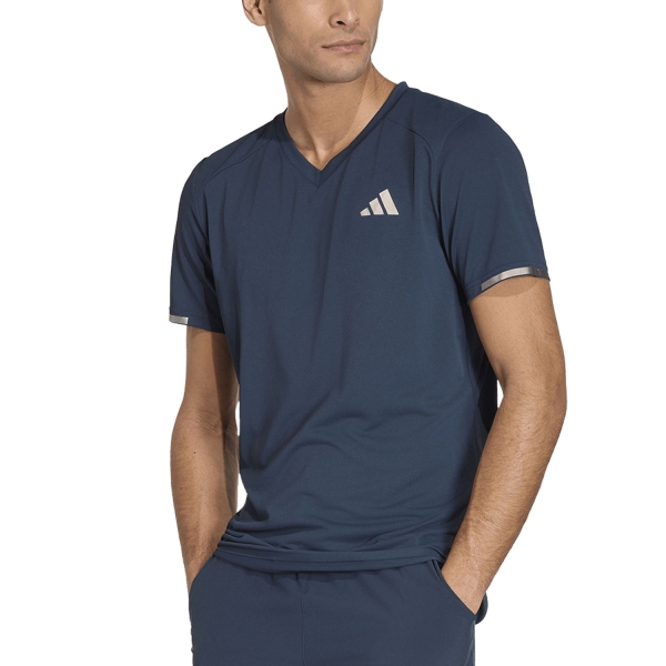 Maglietta Tennis Uomo adidas CLIMACOOL+ FreeLift Pro Maglietta  Aurora Ink KR0474