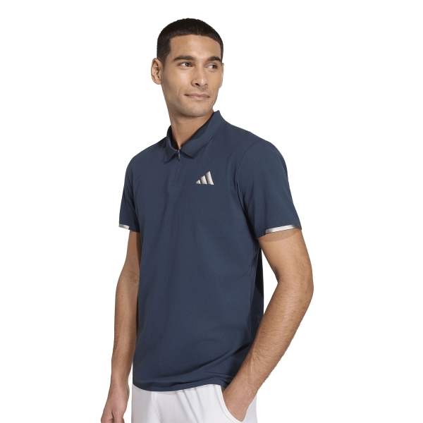 adidas CLIMACOOL+ FreeLift Pro Polo - Aurora Ink