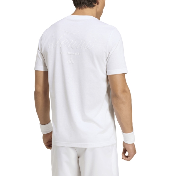 adidas Tennis Graphic Camiseta - White