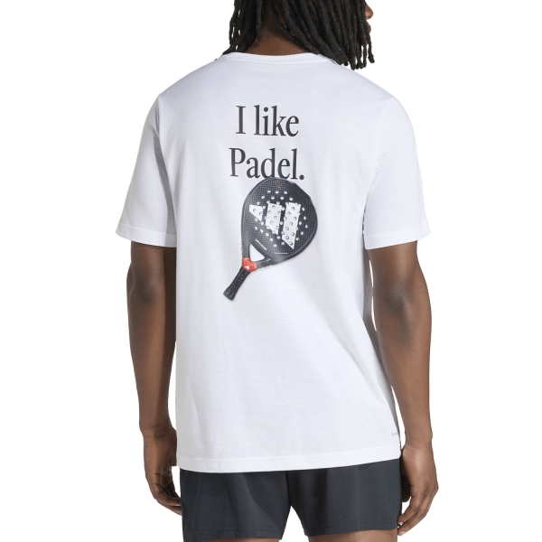 adidas Padel Category Graphic T-Shirt - White