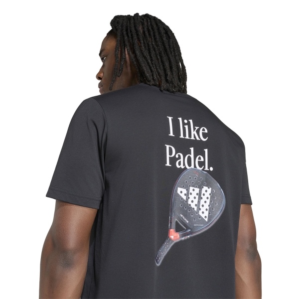 adidas Padel Category Graphic Maglietta - Black