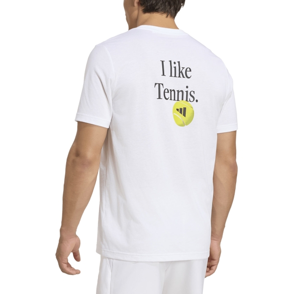 adidas Tennis Category Graphic Maglietta - White/Black