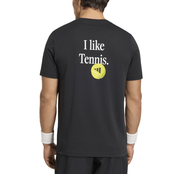 adidas Tennis Category Graphic Maglietta - Black/White