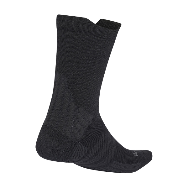 adidas Cushioned Pro Crew Socks - Black/Grey Three