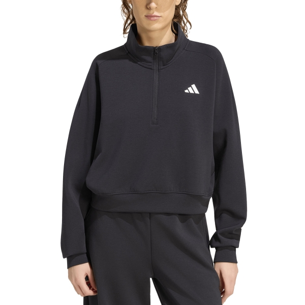 Maglie e Felpe Tennis Donna adidas CLIMACOOL Felpa Black KS3210