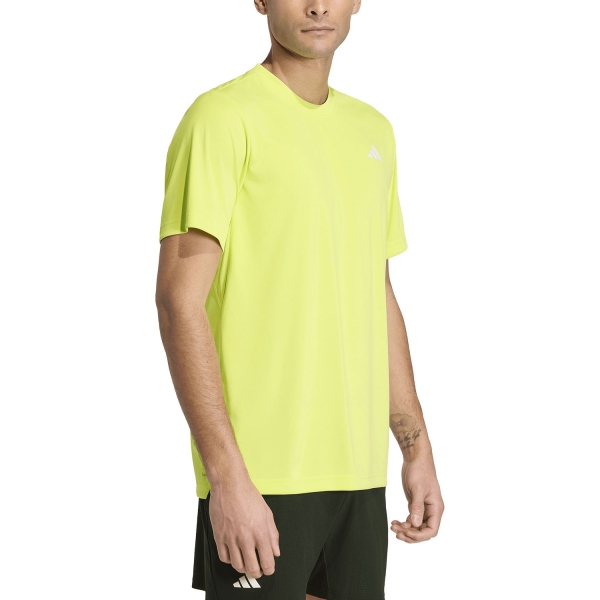 Maglietta Tennis Uomo adidas Club CLIMACOOL Logo Maglietta Semi Frozen Lemon KS8277