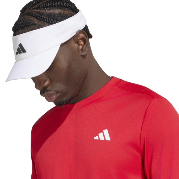 adidas Club CLIMACOOL Logo Camiseta - Better Scarlet