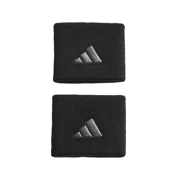 Muñequeras Tenis adidas Pro Munequeras Cortas  Black/Iron Metallic KV9219