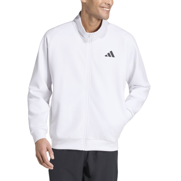 Chaquetas Tenis Hombre adidas Cover Up Chaqueta White KW2034