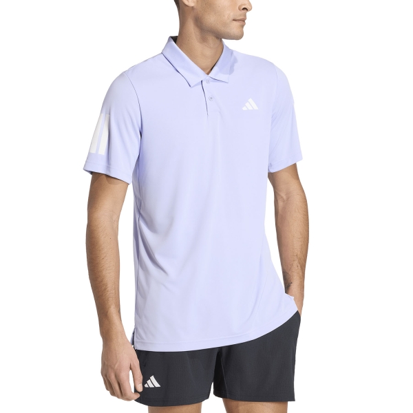 Polo Tenis Hombre adidas 3 Stripes Club Polo Violet Tone KX2210