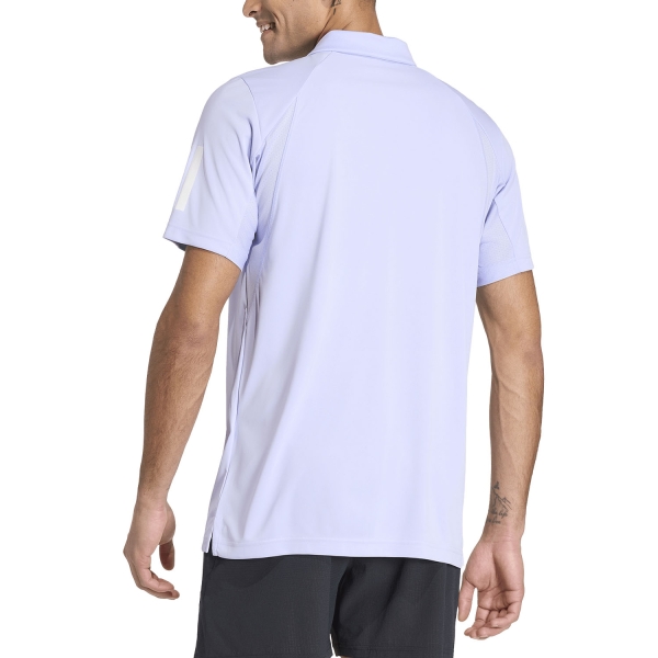 adidas 3 Stripes Club Polo - Violet Tone