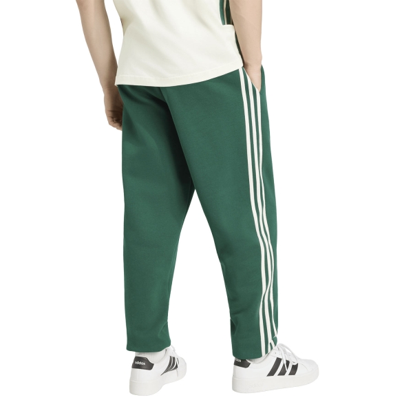 adidas Essentials 3 Stripes Pantaloni - Collegiate Green/Off White