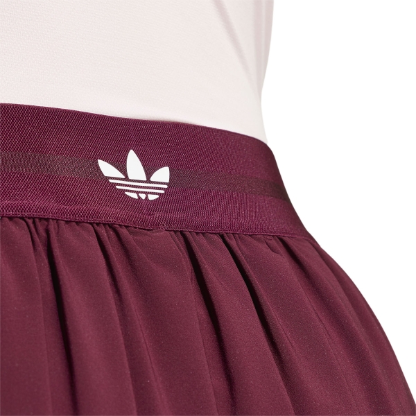 adidas Classics Logo Skirt - Maroon