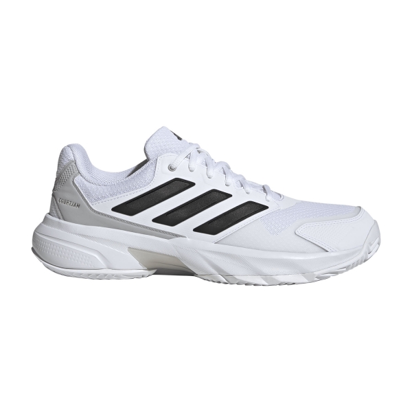 Calzado Tenis Hombre adidas Courtjam Control 3 Clay FTWR White/Core Black/Grey Two LA1511