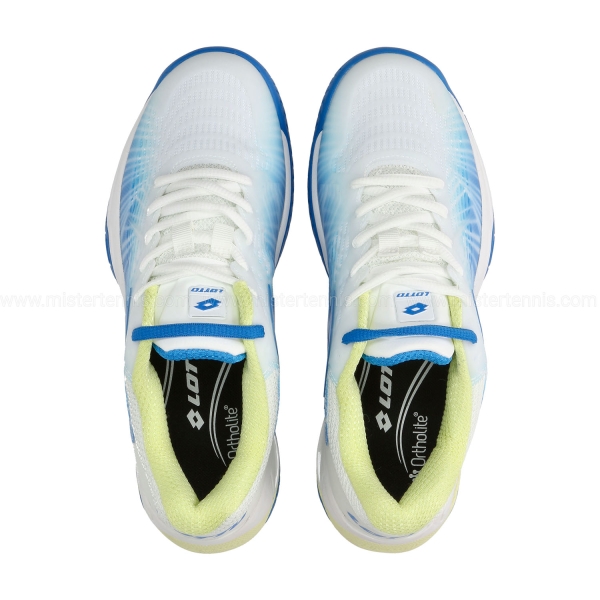 Lotto Mirage 100 II SPD - All White/Dodgers Blue
