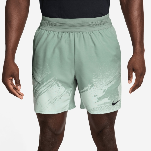 Pantaloncini Tennis Uomo Nike Court Slam 6in Pantaloncini  Steam/Barely Green/Black IF1560006
