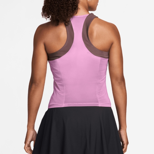 Nike Court Slam RG Tank - Light Magenta/Tattoo/Black
