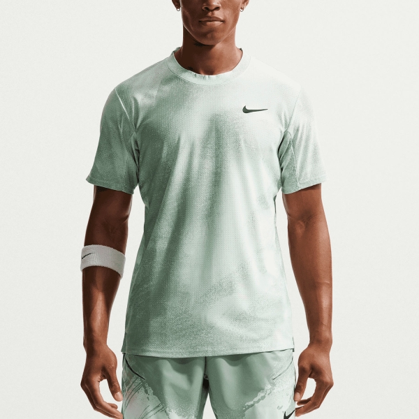 Maglietta Tennis Uomo Nike Court Slam RG Maglietta  Barely Green/Steam/Black IB1016394