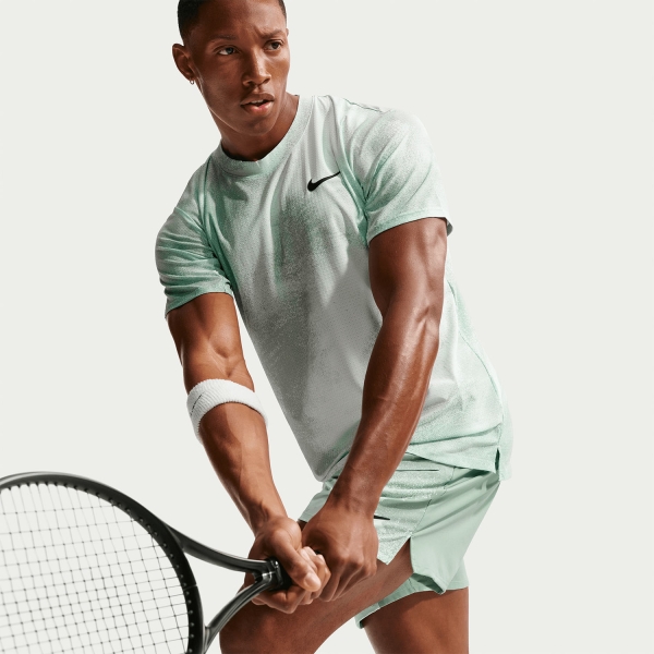 Nike Court Slam RG T-Shirt - Barely Green/Steam/Black