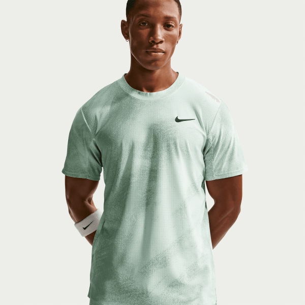 Nike Court Slam RG T-Shirt - Barely Green/Steam/Black