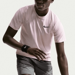 Nike Court Slam RG T-Shirt - Pearl Pink/Silt Red/Black