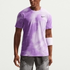Nike Court Slam RG T-Shirt - Violet Mist/Bright Violet/Black