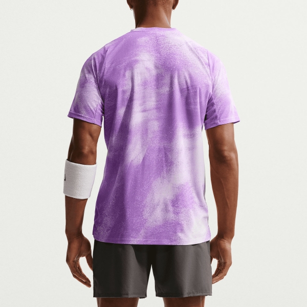 Nike Court Slam RG T-Shirt - Violet Mist/Bright Violet/Black