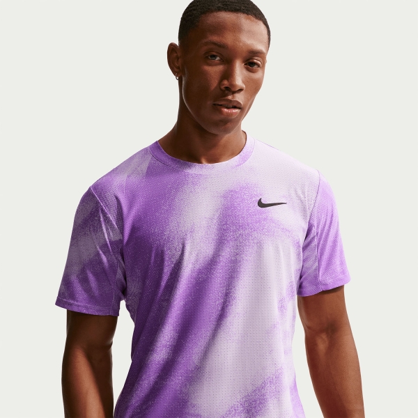 Nike Court Slam RG T-Shirt - Violet Mist/Bright Violet/Black