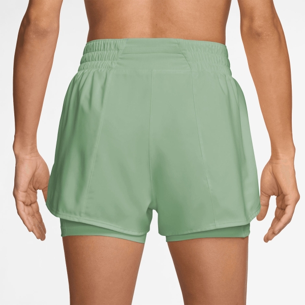Nike Classic One 2 in 1 3in Shorts - Steam/White