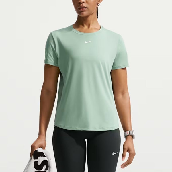 Magliette e Polo Tennis Donna Nike One Classic Maglietta  Steam/White FN2798007