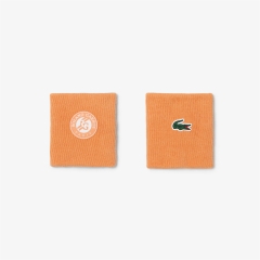 Lacoste Roland Garros Small Wristbands - Orange