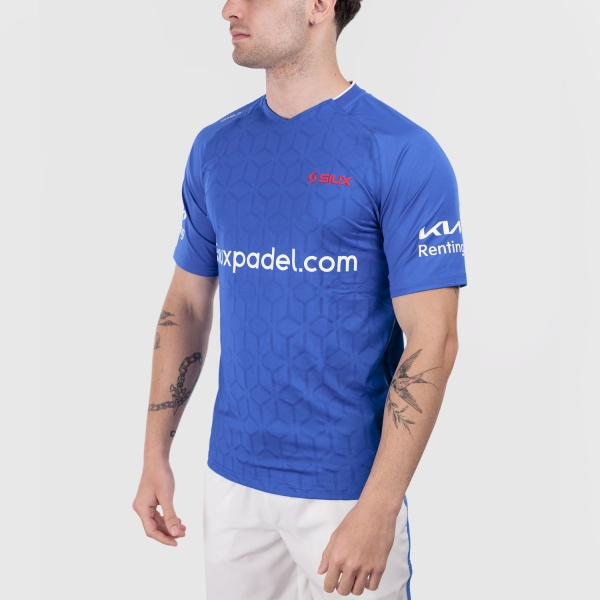 Men's Tennis Shirts Siux Diablo X Tino Libaak TShirt  Blue 200191