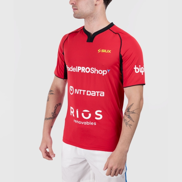 Men's Tennis Shirts Siux Electra X Stupa TShirt  Red 200246
