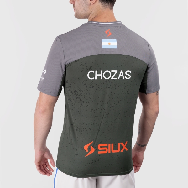 Siux Pegasus X Alex Chozas T-Shirt - Green/Grey